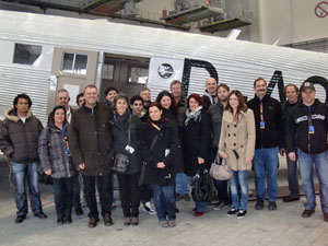 Guided tour at Lufthansa